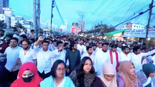 নগর কাঁপাল ‘জুলাই পদযাত্রা”চট্টগ্রামে এনসিপির বর্ণাঢ্য শো-ডাউন,স্লোগানে মুখরিত জনপথ