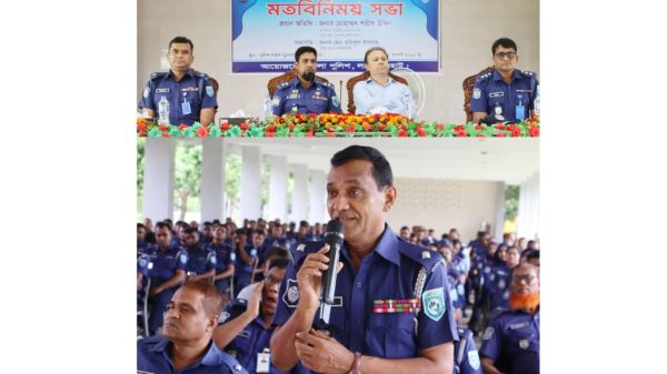 লালমনিরহাট পুলিশ লাইন্সে মতবিনিময় সভা অনুষ্ঠিত