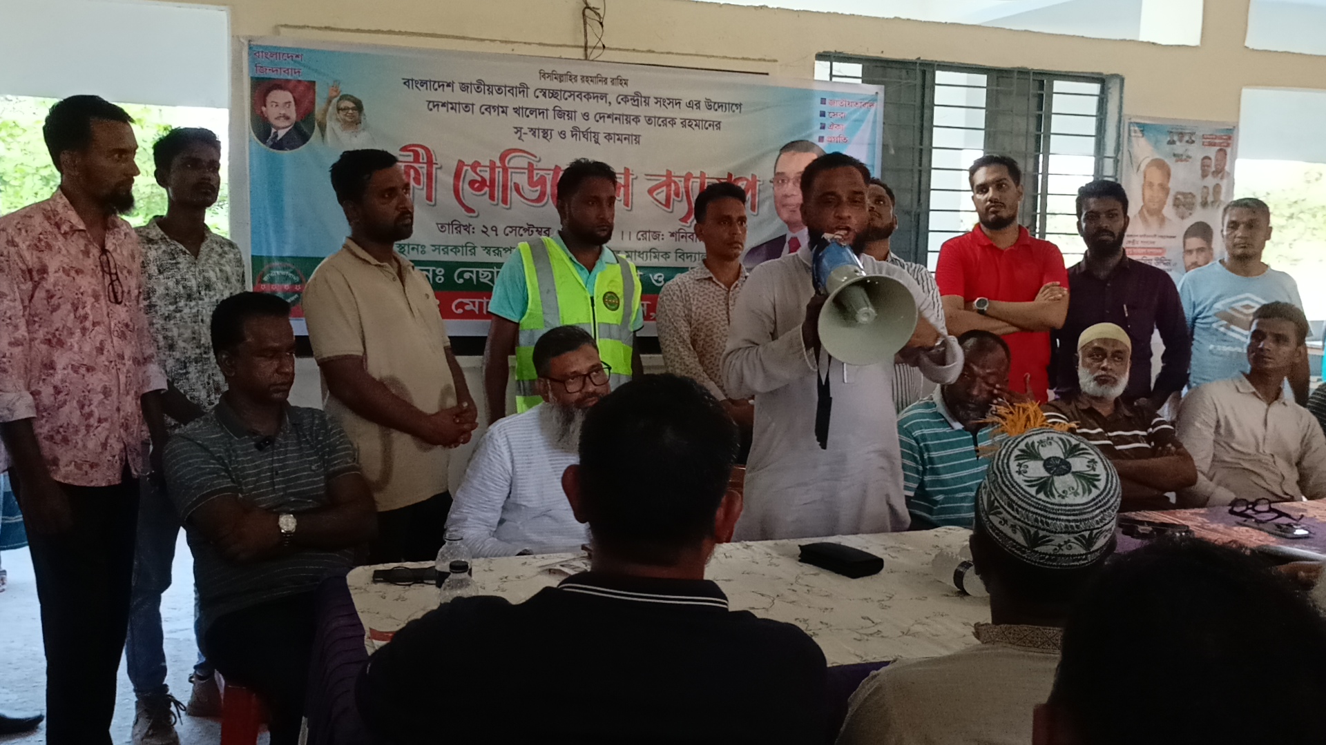 নেছারাবাদে খালেদা জিয়া ও দেশনায়ক তারেক রহমানের সু-স্বাস্থ্য ও দীর্ঘায়ু কামনায় ফ্রী মেডিকেল ক্যাম্প