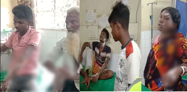 গোদাগাড়ীতে গ্যাসের বেলুন বি-স্ফোরণে ৭ জন গু-রুতর দ-গ্ধ