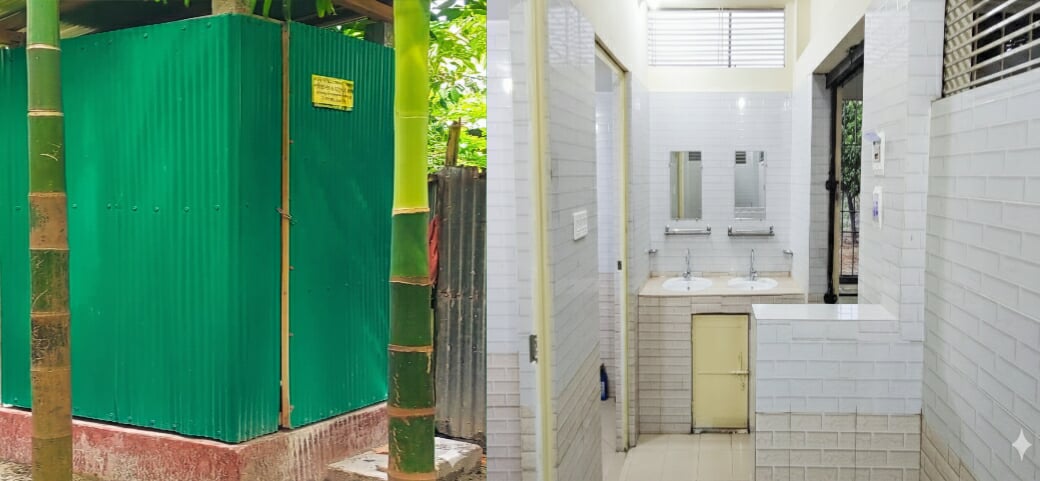 নাগেশ্বরীতে জনস্বাস্থ্যের সর্বোচ্চ গুণগতমানের ল্যা-ট্রিন ও ওয়া-শব্লক নির্মাণ