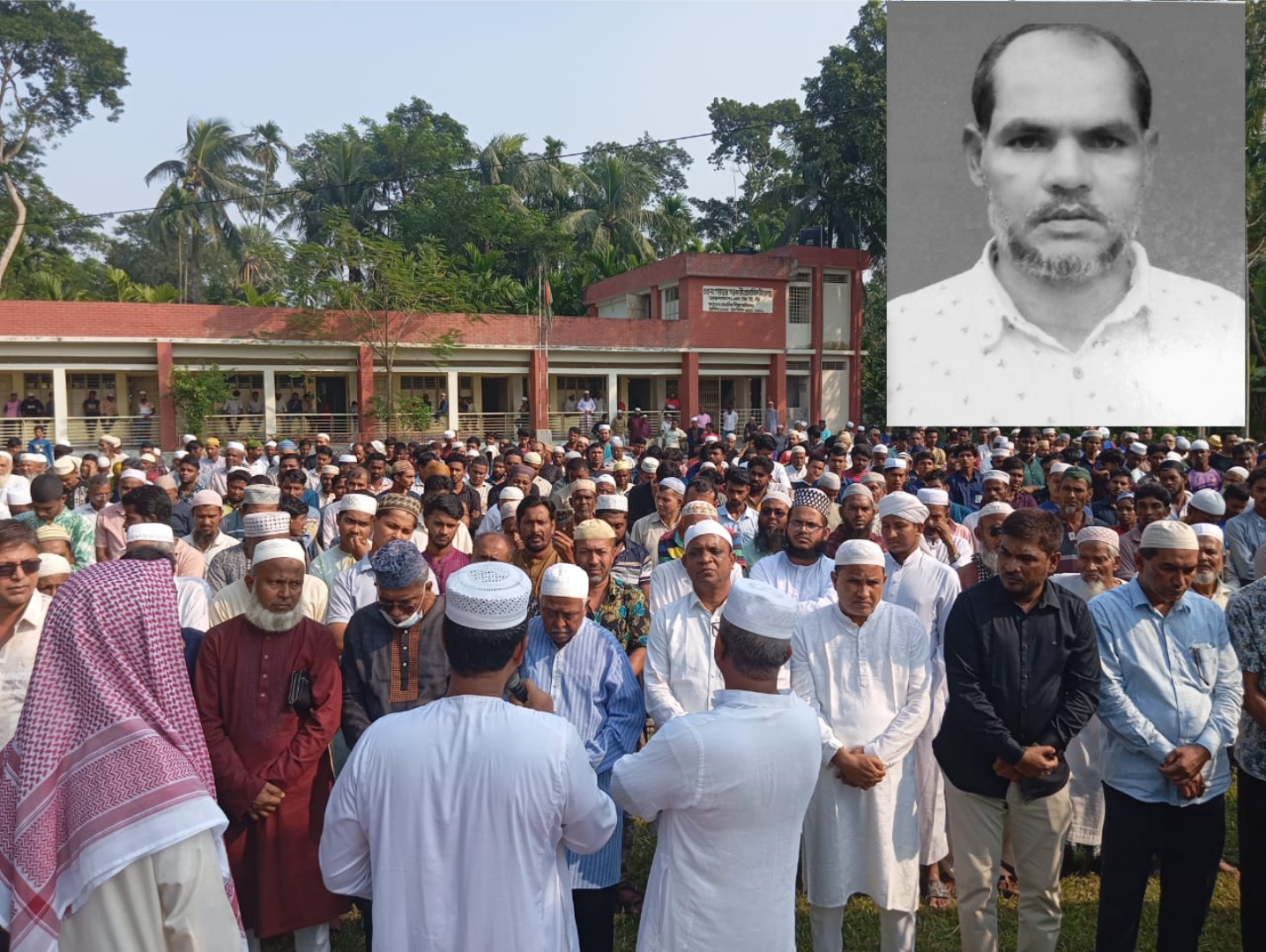 বানারীপাড়ায় শ্রমিকদল সভাপতি ছগির খানের জানাযা অনুষ্ঠিত